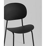 Стул Edie пластик черный варинант исполнения - 2 | Loft Concept в Костроме