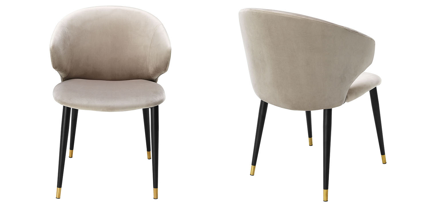 Стул Eichholtz DINING CHAIR VOLANTE beige Стул Eichholtz DINING CHAIR VOLANTE beige - Loft-Concept в Костроме