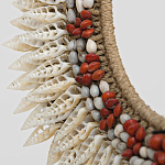 Этническое ожерелье из ракушек на подставке Ethnic Necklace Sharp Lacy Shells варинант исполнения - 2 | Loft Concept в Костроме