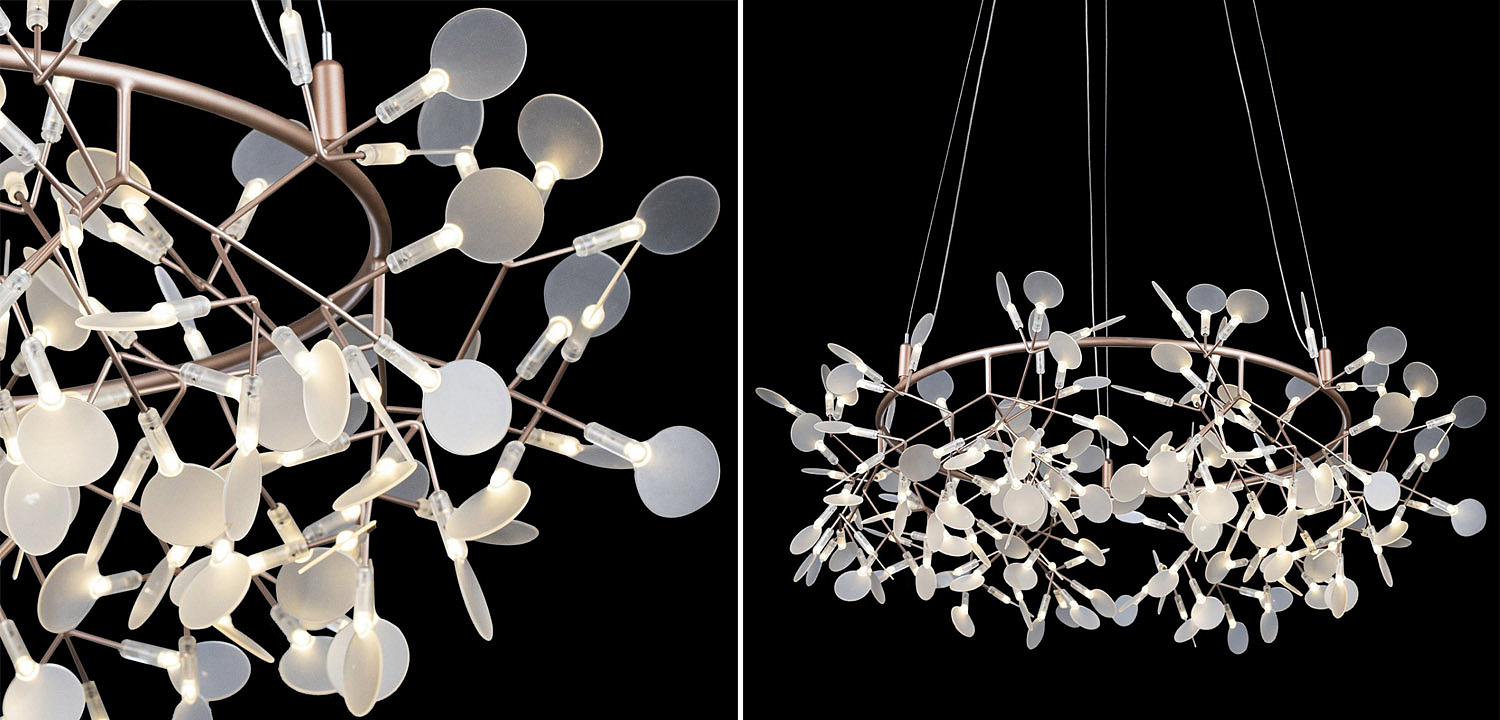 Люстра Heracleum rose gold 100 Люстра Heracleum rose gold 100 - Loft-Concept в Костроме