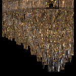 Люстра с каскадом из прозрачного хрусталя Constant Sparks варинант исполнения - 13 | Loft Concept в Костроме