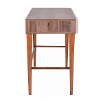 Стол письменный из массива бука с 2-мя ящиками бежевый Wenge Light варинант исполнения - 2 | Loft Concept в Костроме