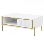 Стол журнальный белый глянцевый Antique Order варинант исполнения - 1 | Loft Concept в Костроме