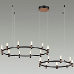 Люстра подвесная с цилиндрическими плафонами на двух круглых подвесах  Arnaut Light варинант исполнения - 3 | Loft Concept в Костроме