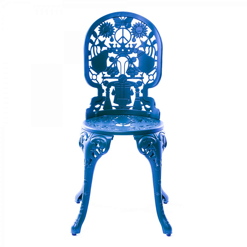 Стул Seletti Industry Collection ALUMINIUM CHAIR – SKY BLUE Синий Стул Seletti Industry Collection ALUMINIUM CHAIR – SKY BLUE Синий в Костроме | Loft Concept
