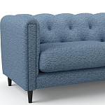 Мебельная ткань Шенилл голубой цвет 138 см T4-26 варинант исполнения - 14 | Loft Concept в Костроме