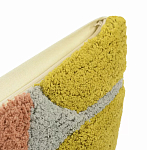 Чехол на подушку с рисунком горчичного цвета Elan Textured варинант исполнения - 5 | Loft Concept в Костроме