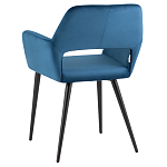 Стул с подлокотниками синий NEASAN STOOL варинант исполнения - 5 | Loft Concept в Костроме