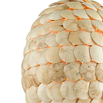 Подвесной светильник с каскадом из круглых декоративных элементов Texture Discs варинант исполнения - 1 | Loft Concept в Костроме