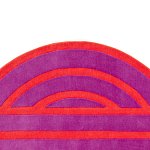 Дизайнерский ковер розовый Poltronova Sofo Rosancio Rug варинант исполнения - 6 | Loft Concept в Костроме