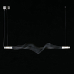 Люстра подвесная линейная Adilin Сhromium варинант исполнения - 3 | Loft Concept в Костроме