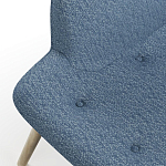 Мебельная ткань Шенилл голубой цвет 138 см T4-26 варинант исполнения - 7 | Loft Concept в Костроме