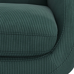 Двухместный диван с обивкой из велюра Belanger Sofa варинант исполнения - 4 | Loft Concept в Костроме