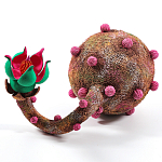 Статуэтка тропический фрукт Pandora Tropical Fruit Fuchsia Green Brown Flower варинант исполнения - 2 | Loft Concept в Костроме