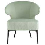 Современное мягкое кресло на металлических ножках Rakush Pistachio варинант исполнения - 2 | Loft Concept в Костроме