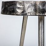 Металлический столик со столешницей в виде слеба Slabby варинант исполнения - 2 | Loft Concept в Костроме