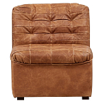Модульное кожаное кресло Maxence Lounge Leather Armchair варинант исполнения - 3 | Loft Concept в Костроме