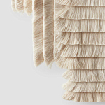 Светло-Бежевое Панно из нитей Palmas Wall Hanging варинант исполнения - 2 | Loft Concept в Костроме
