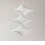 Подвесной вязаный белый светильник «Звезда Востока 03» варинант исполнения - 2 | Loft Concept в Костроме