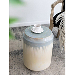 Керамический Табурет в оттенках бежевого и голубого цветов Gradient Stool варинант исполнения - 4 | Loft Concept в Костроме