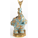 Фарфоровый подсвечник Слон с эмоцией Fluens варинант исполнения - 4 | Loft Concept в Костроме