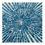 Приставной столик с инкрустацией раковинами устриц Bone Inlay варинант исполнения - 2 | Loft Concept в Костроме