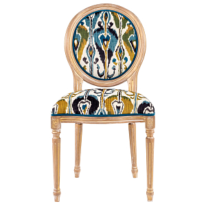 Стул из натурального бука Ikat Pattern