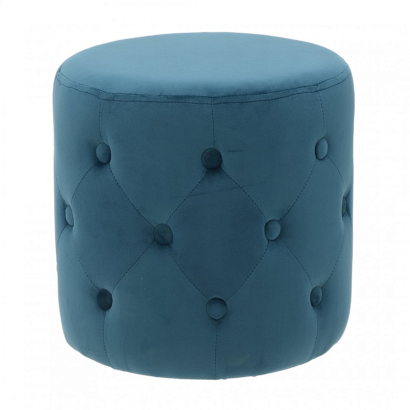 Пуф Capitone Turquoise Синий Пуф Capitone Turquoise Синий в Костроме | Loft Concept