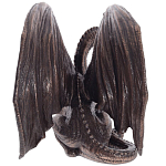 Декоративная статуэтка Дракон Dark Bronze Winged Dragon Statuette варинант исполнения - 4 | Loft Concept в Костроме