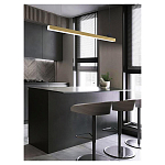 Люстра линейная светодиодная в минималистичном стиле New Age of Light варинант исполнения - 5 | Loft Concept в Костроме