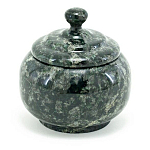 Сахарница из натурального камня Змеевик Stone Sugar Bowls варинант исполнения - 3 | Loft Concept в Костроме