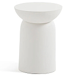 Приставной столик белого цвета Tori варинант исполнения - 2 | Loft Concept в Костроме