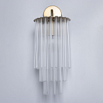 Бра с круглым основанием и длинными прозрачныи стеклянными трубками Nembus варинант исполнения - 3 | Loft Concept в Костроме