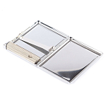 Портсигар на 10 сигарет с газовой зажигалкой из натурального камня Змеевик Светлый Stone Cigarettes Cases варинант исполнения - 6 | Loft Concept в Костроме