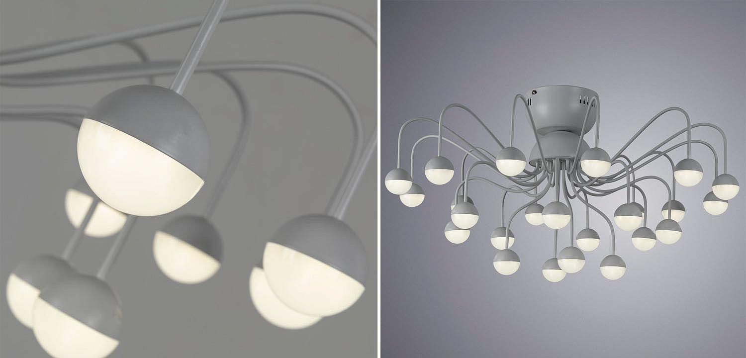 Потолочная люстра Vilelme Chandelier white Потолочная люстра Vilelme Chandelier white - Loft-Concept в Костроме
