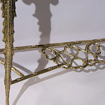 Консоль бронзовая с мраморной столешницей Bronze De Console варинант исполнения - 1 | Loft Concept в Костроме