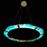 Люстра в форме кольца с цветочным декором Warm Heavenly Light варинант исполнения - 6 | Loft Concept в Костроме