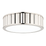 Потолочный светильник с гофрированным серебрянным абажуром Millennium варинант исполнения - 2 | Loft Concept в Костроме