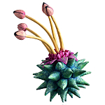 Статуэтка тропический фрукт Tropical Fruit Alien Green Tulip варинант исполнения - 2 | Loft Concept в Костроме