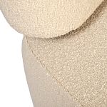 Кресло бежевое без подлокотников с обивкой из ткани букле Space of Freedom варинант исполнения - 3 | Loft Concept в Костроме