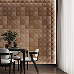 Гипсовая 3D панель с принтографией PM-104 варинант исполнения - 1 | Loft Concept в Костроме