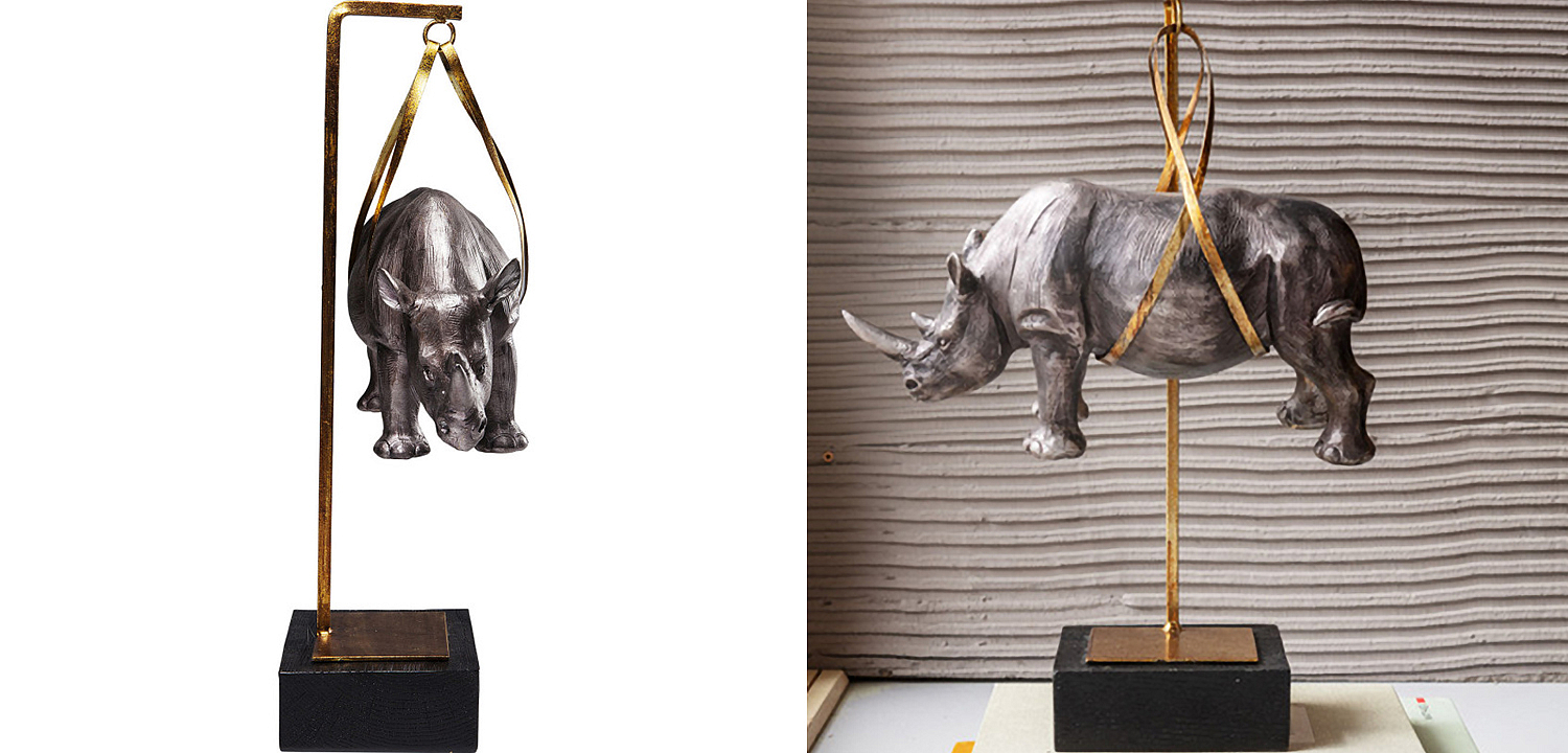 Статуэтка Hanged Rhino Статуэтка Hanged Rhino - Loft-Concept в Костроме