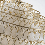 Люстра многоярусная с декором из натуральной морской ракушки Iridescent Light варинант исполнения - 7 | Loft Concept в Костроме