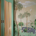 Обои ручная роспись Dandaka Glades Original colourway on painted Xuan paper варинант исполнения - 1 | Loft Concept в Костроме