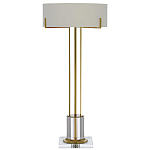 Настольная лампа на прозрачном основании Light Flowing Up варинант исполнения - 2 | Loft Concept в Костроме