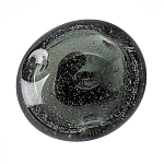 Бра с круглым плафоном из прозрачного стекла с пузырьками воздуха Effervia  варинант исполнения - 7 | Loft Concept в Костроме