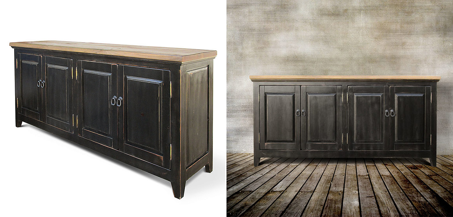 Комод в стиле прованс Sidsel Provence HARMONIE Antique Black Черный Комод в стиле прованс Sidsel Provence HARMONIE Antique Black Черный - Loft-Concept в Костроме