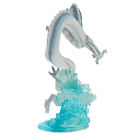 Декоративная статуэтка Дракон White Blue Water Dragon Statuette варинант исполнения - 2 | Loft Concept в Костроме