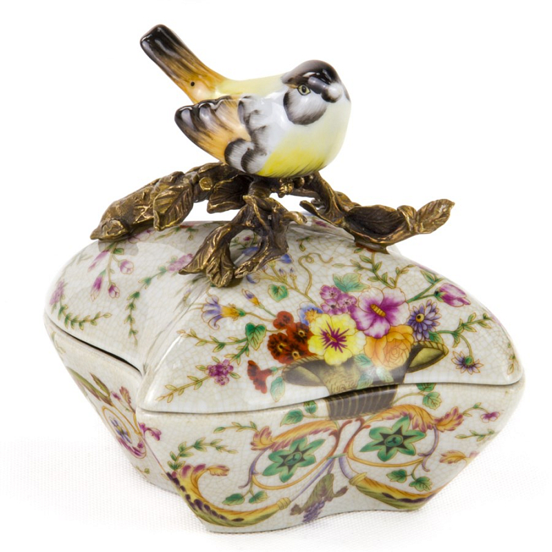 Шкатулка Casket Bird Мульти Бронза Шкатулка Casket Bird Мульти Бронза в Костроме | Loft Concept