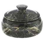 Сахарница из натурального камня Змеевик Stone Sugar Bowls варинант исполнения - 4 | Loft Concept в Костроме